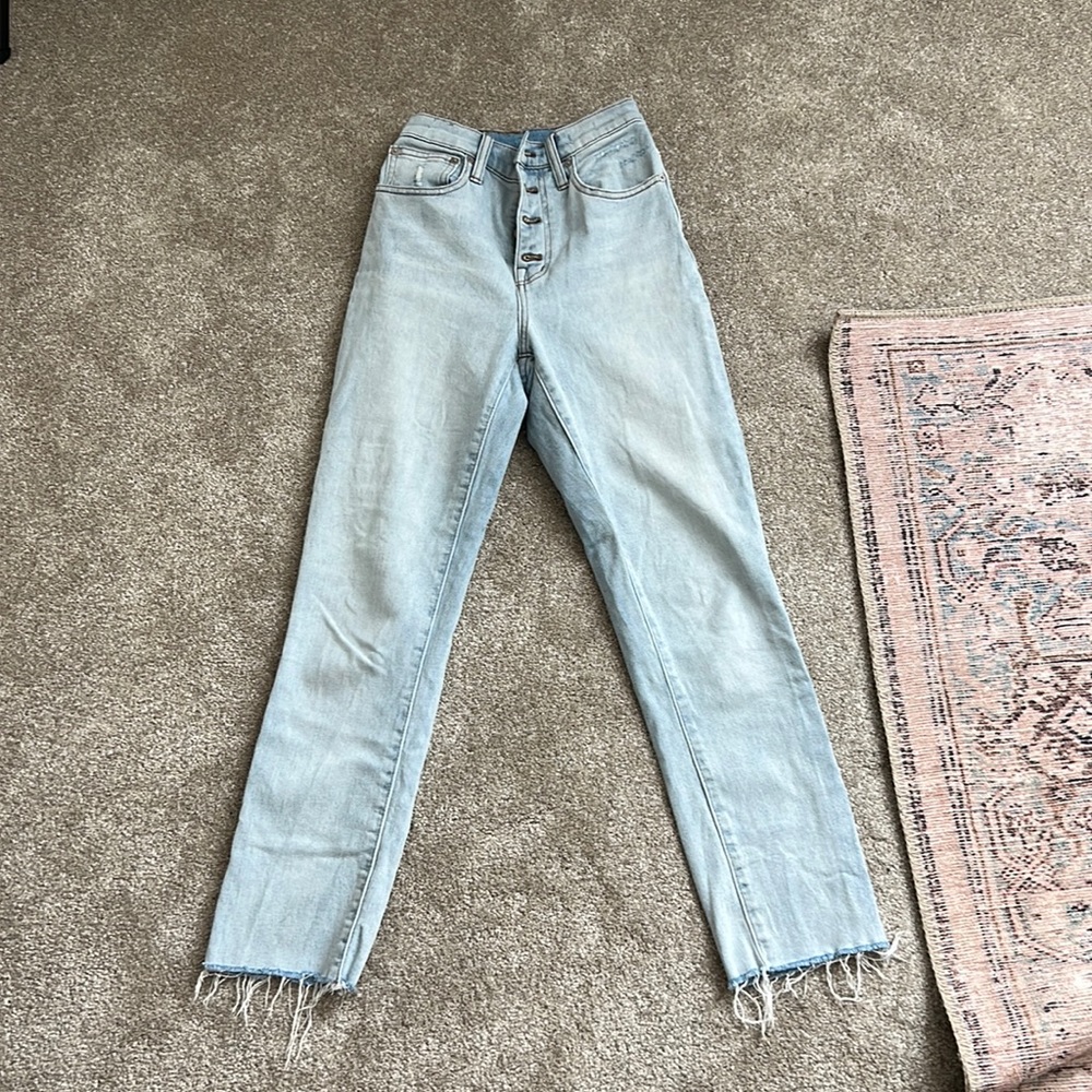 Madewell size 24 high rise boyfriend